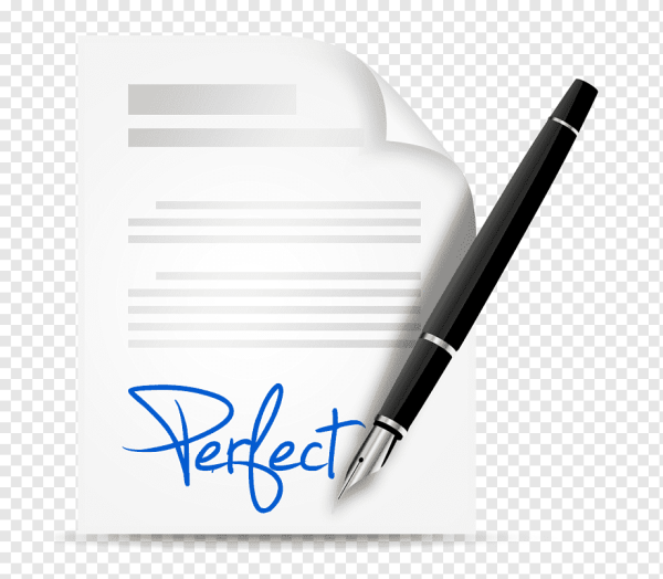 Документы и ручка