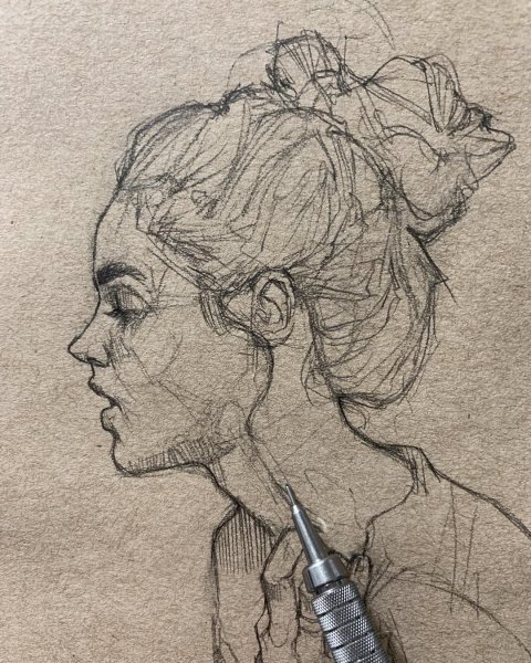 Карандашные Наброски