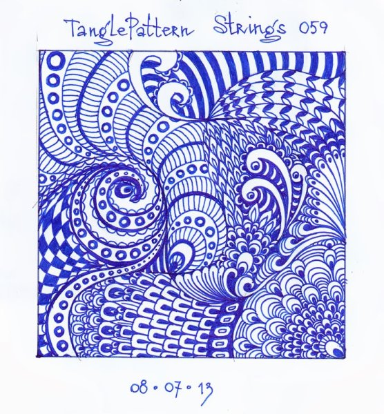 Узоры ручкой