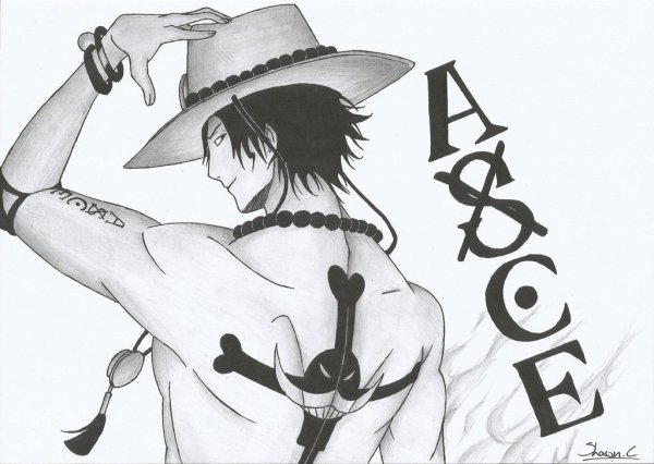 Тату Эйса Ван Пис