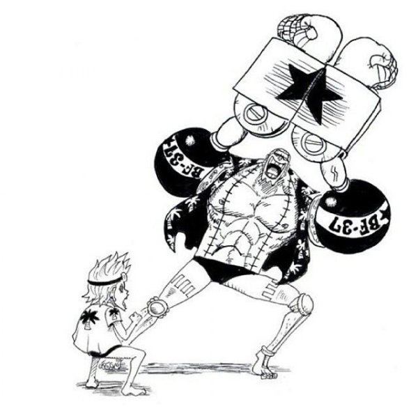 Фрэнки Ван Пис супер Манга