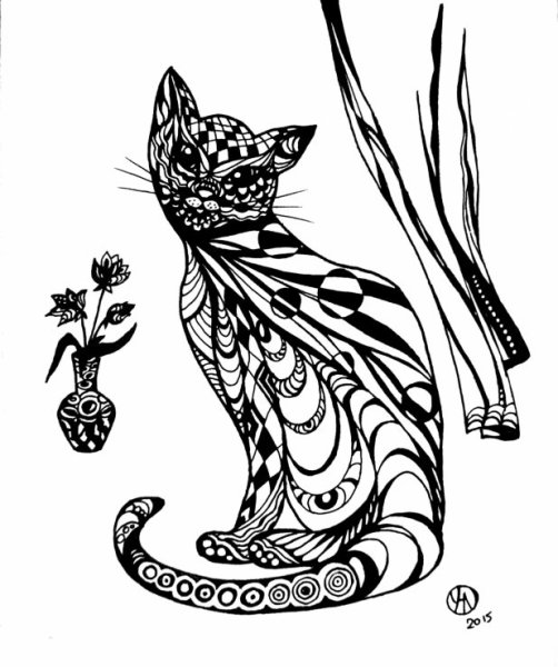 Кот Графика