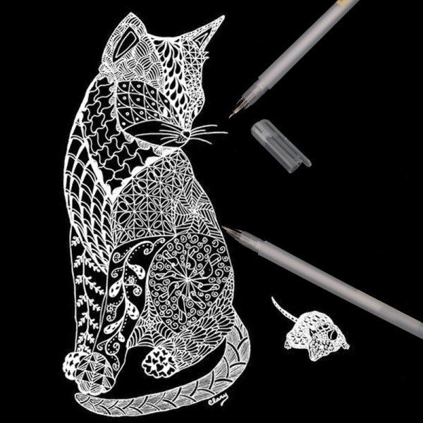 Графическая кошка