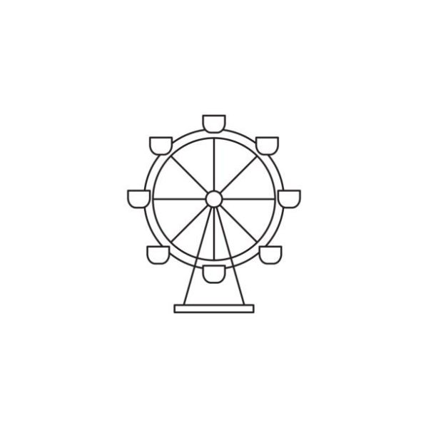 Трафареты для 3д ручки колесо обозрения