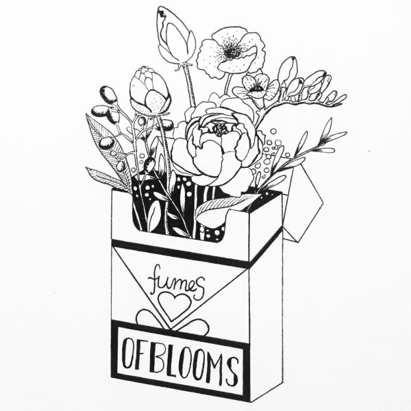 Эскиз тату пачка сигарет