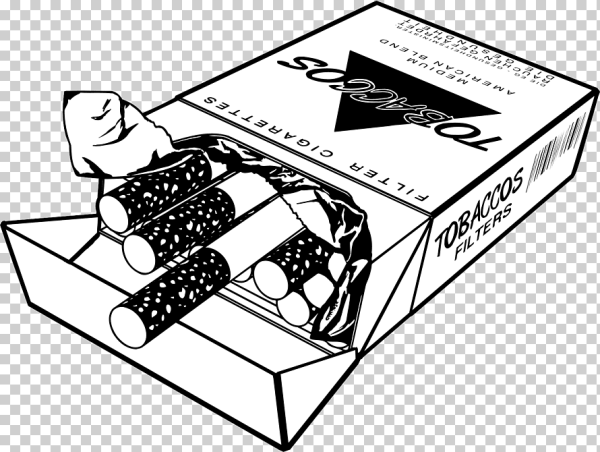 Пачка сигарет вектор