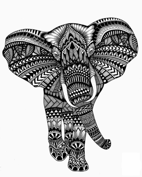 Линогравюра животные