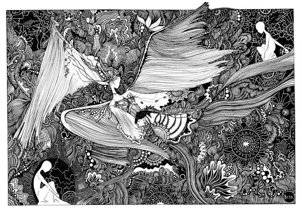 Графика фантазийные иллюстрации