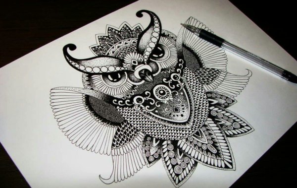 Феникс в графике