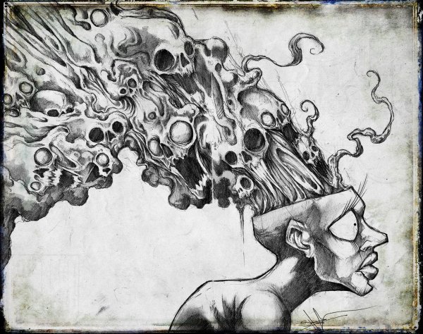 Депрессивные рисунки