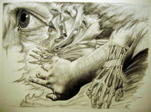 Рисунки психически больных людей