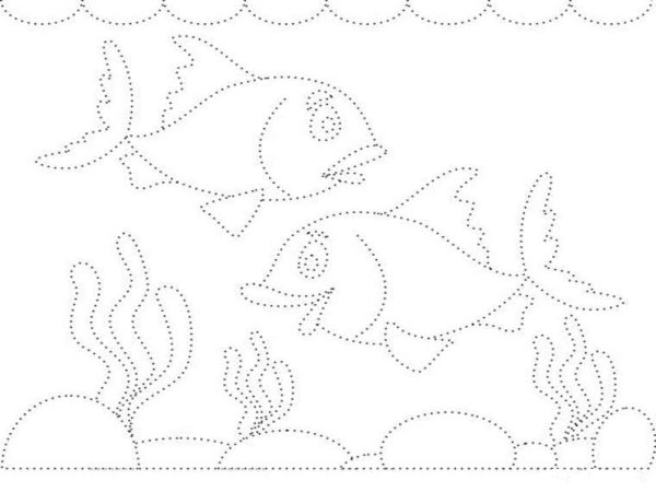 Пунктир для дошкольников