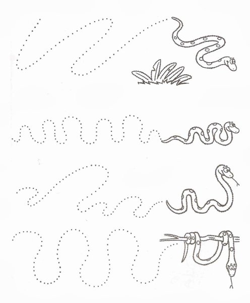 Штриховки обводилки упражнения для развития руки ребенка