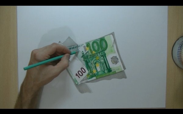 Рисование денег