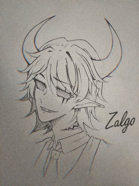 Аниме для срисовки парни демоны