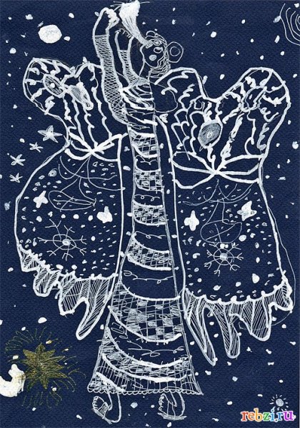 Зимняя Графика для детей