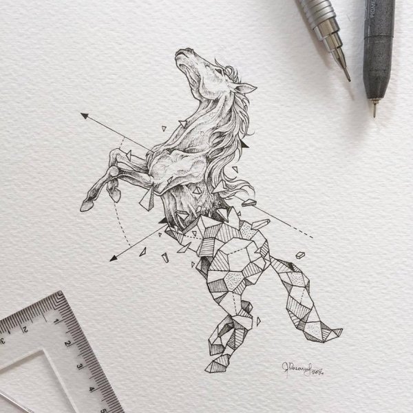 Kerby Rosanes геометрические животные