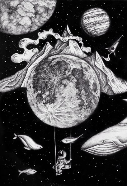 Космос в графике