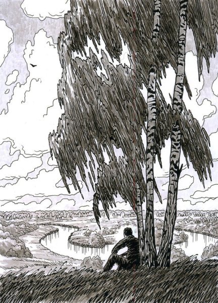 Природа в графике