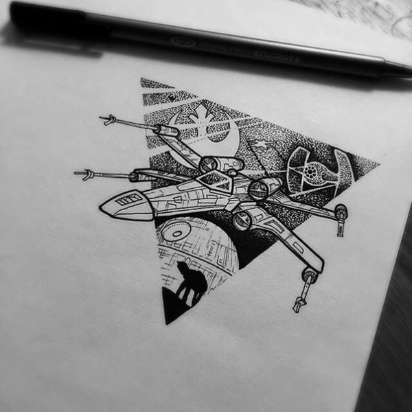 Star Wars эскизы тату