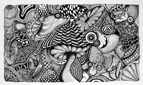 Черно белая Графика