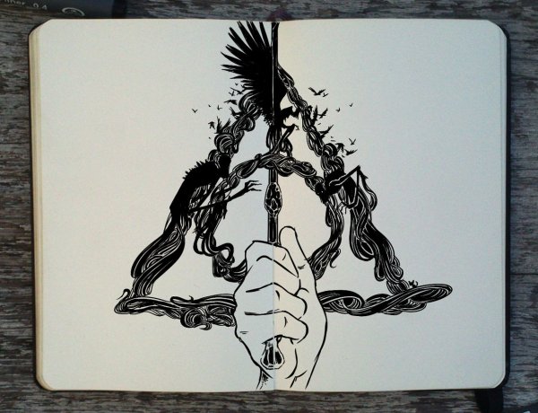 Смерть для скетчбука