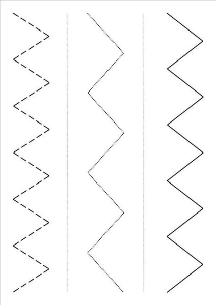 Тренажер для вырезания ножницами для детей