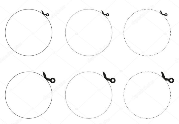 Тренажеры для вырезания ножницами