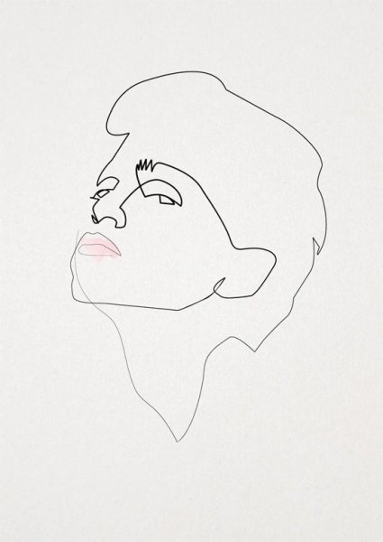 Портрет одной линией