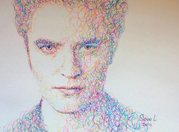 Необычные техники рисования портретов
