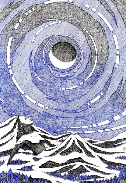 Нарисовать водоворот