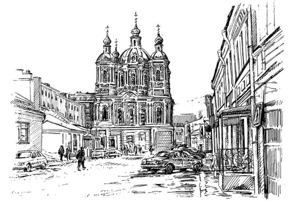 Старая Москва Графика