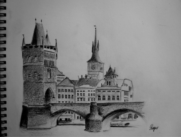 Замок гелевой ручкой