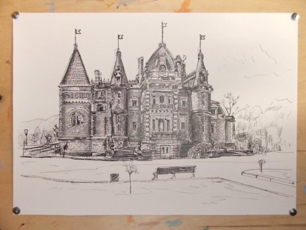 Массандровский дворец Графика