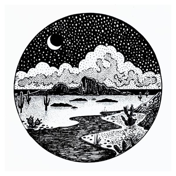 Лес Зентангл