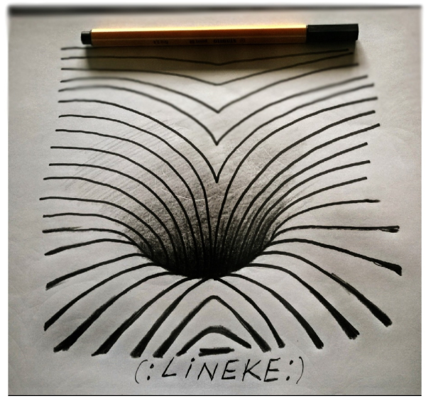 Оптические иллюзии на бумаге