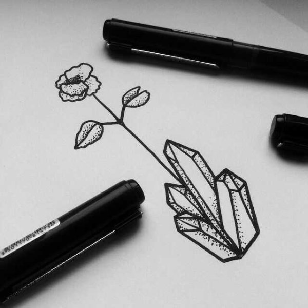 Черная ручка