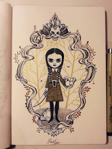 Семейка Аддамс. Артбук