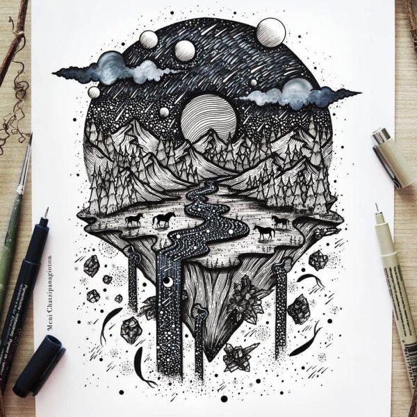 Kerby Rosanes геометрические животные