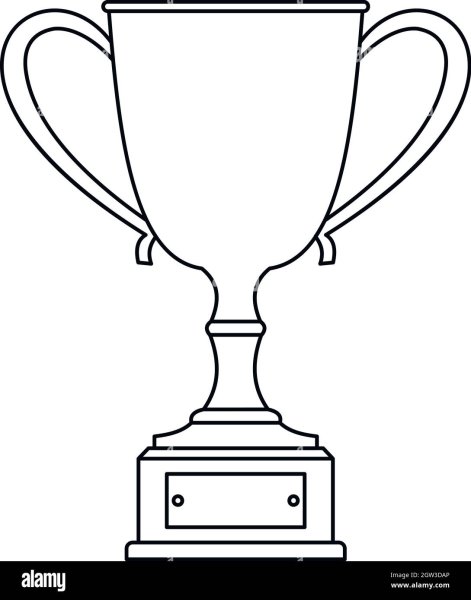 Кубок для раскрашивания