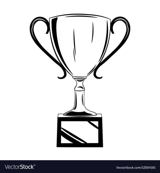 Кубок раскраска