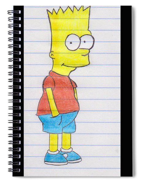 Симпсоны карандашом цветным