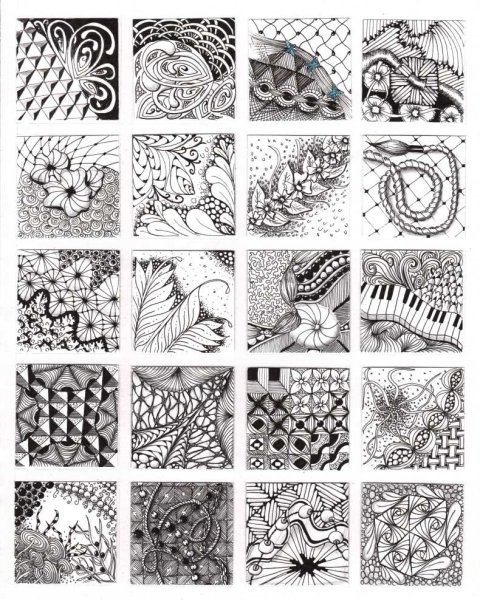 Дзен Тангл для начинающих