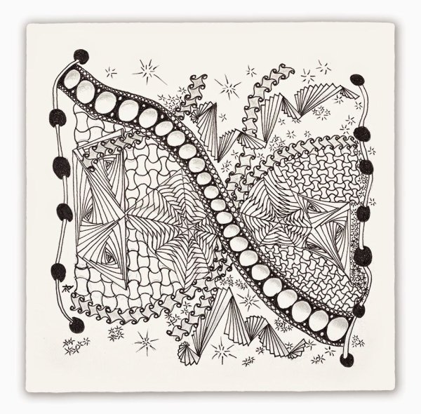 Зентангл классический