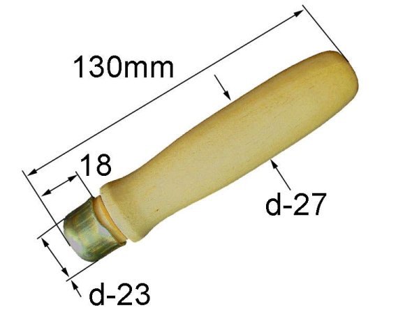 Чертёж ручки напилника