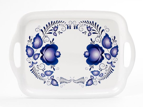 Гжель поднос