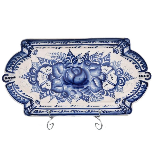 Гжельский фарфоровый завод поднос