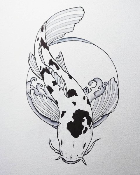 Карпы кои Хаяо Миядзаки