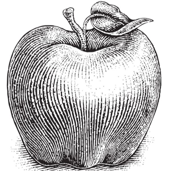 Графическое яблоко