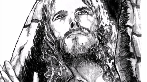 Христос карандашом